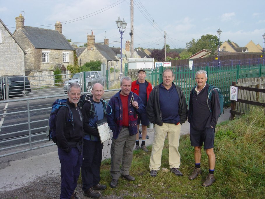 Across the tracks from Takley railway station